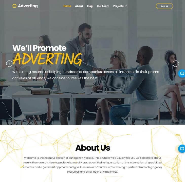 Adverting WordPress Theme