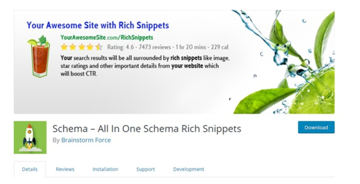 All in one schema rich snippets