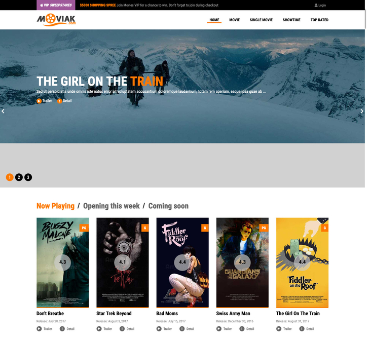 AmyMovie WordPress Theme