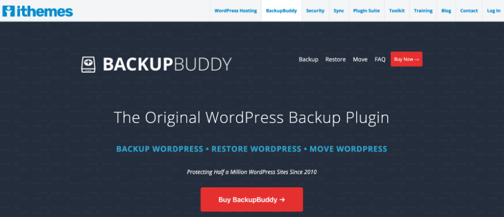 BackupBuddy Wordpress Plugin