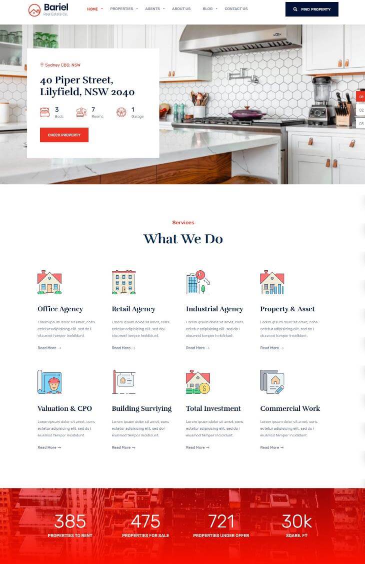 Bariel WordPress Theme