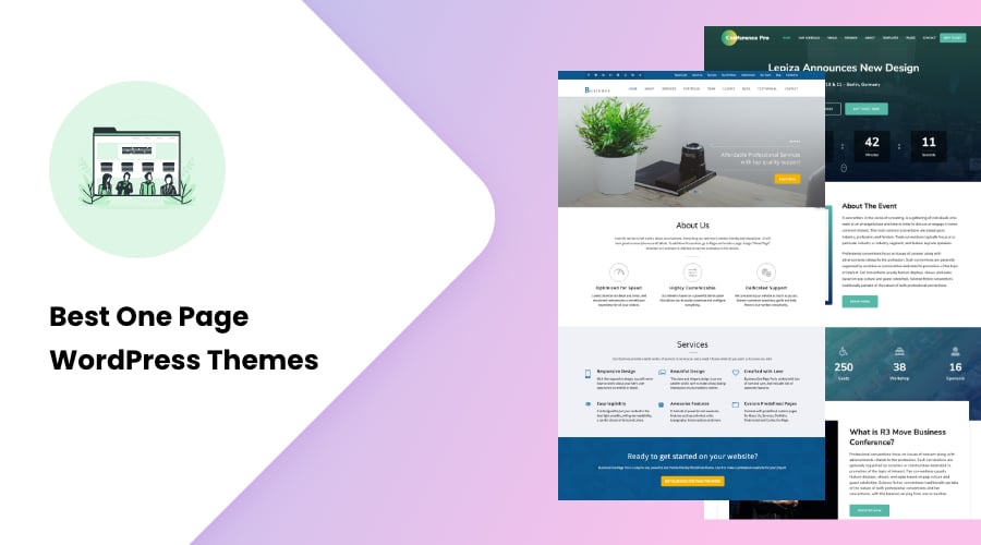 Best One Page WordPress Themes