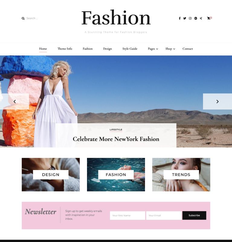 Blossom Fashion Free WordPress Theme