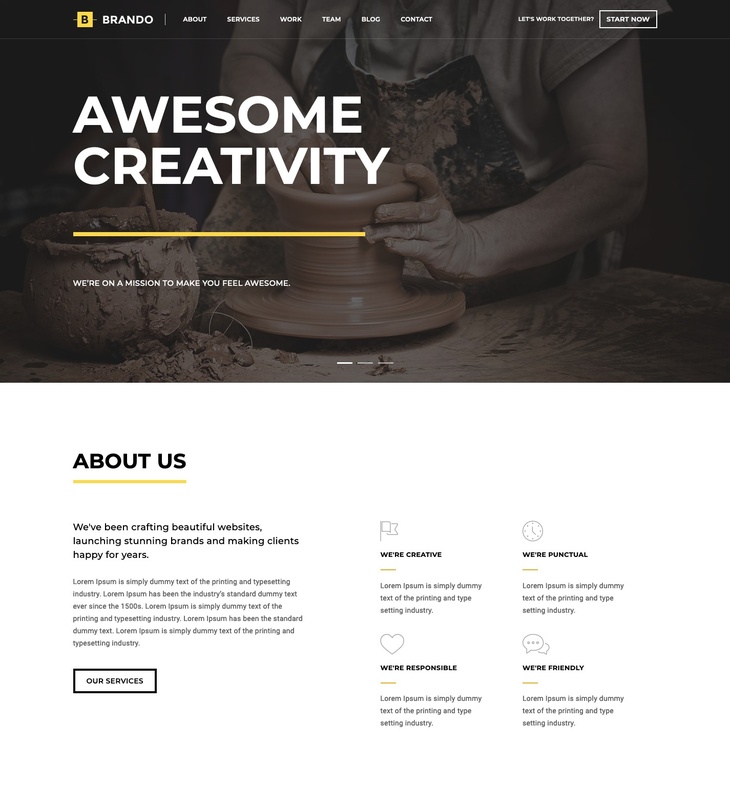 Brando WordPress Theme