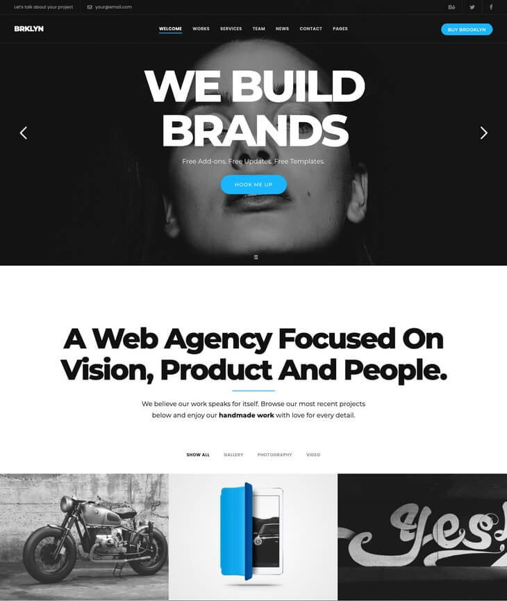 Brooklyn WordPress Theme