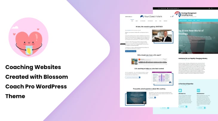 Coaching Websites Created with Blossom Coach Pro WordPress Theme