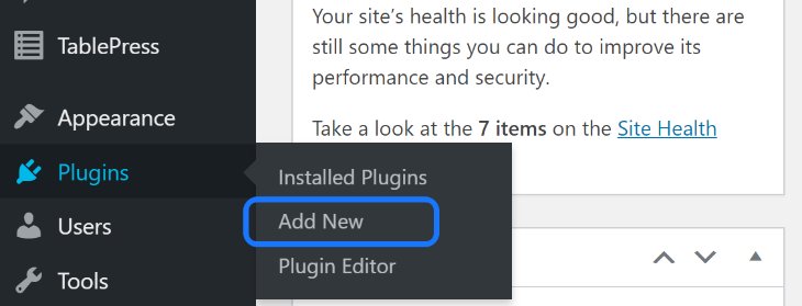 Displaying the Add New Button in WordPress Dashboard