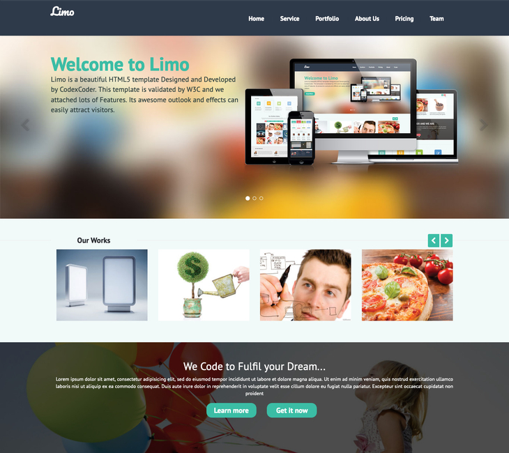 Limo WordPress Theme