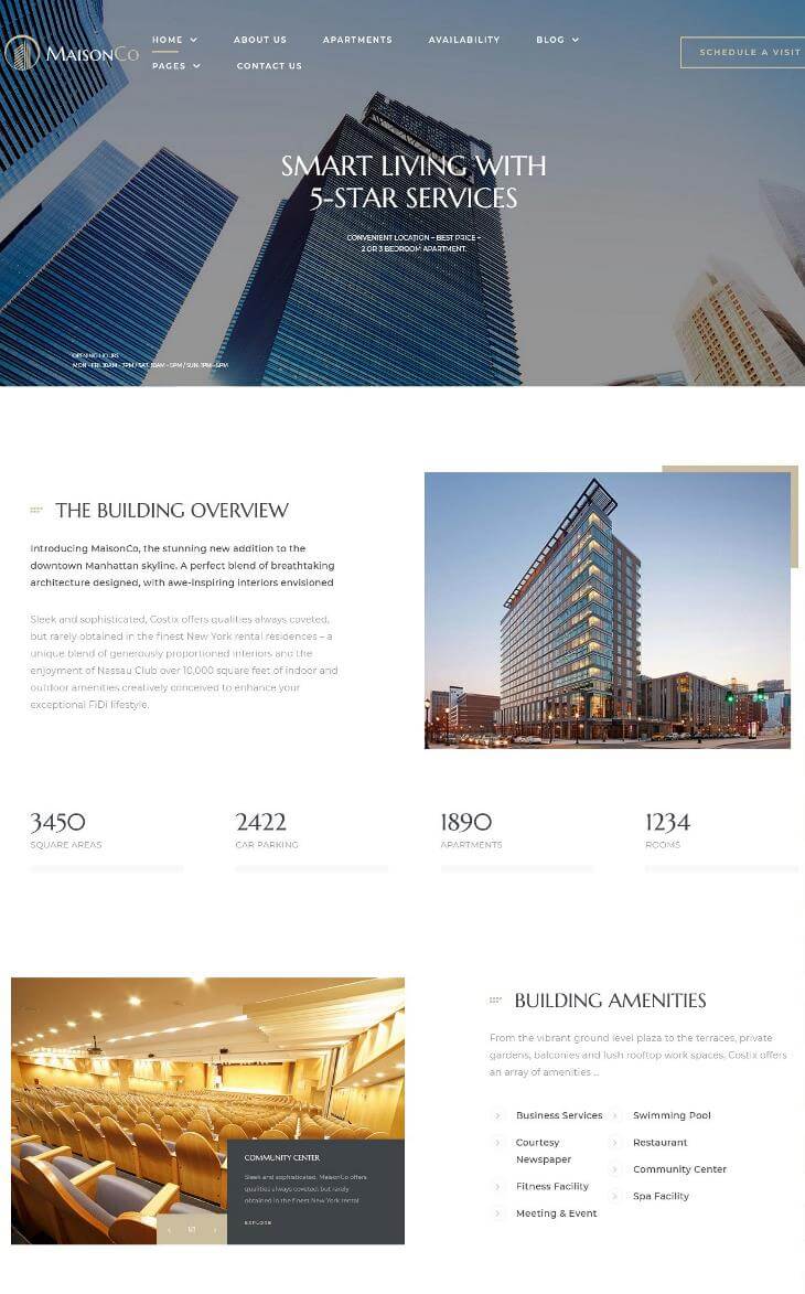 MaisonCo WordPress Theme