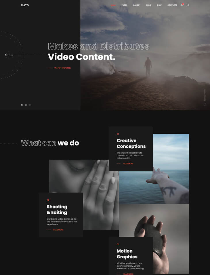 Mato WordPress Theme