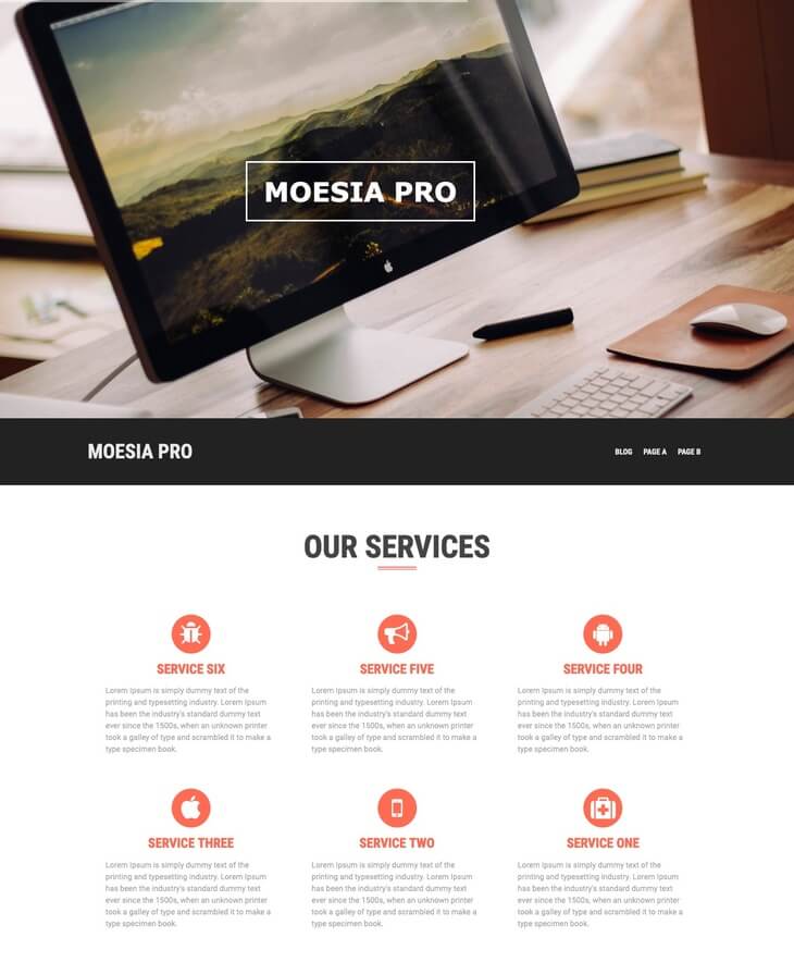 Moesia Pro WordPress Theme