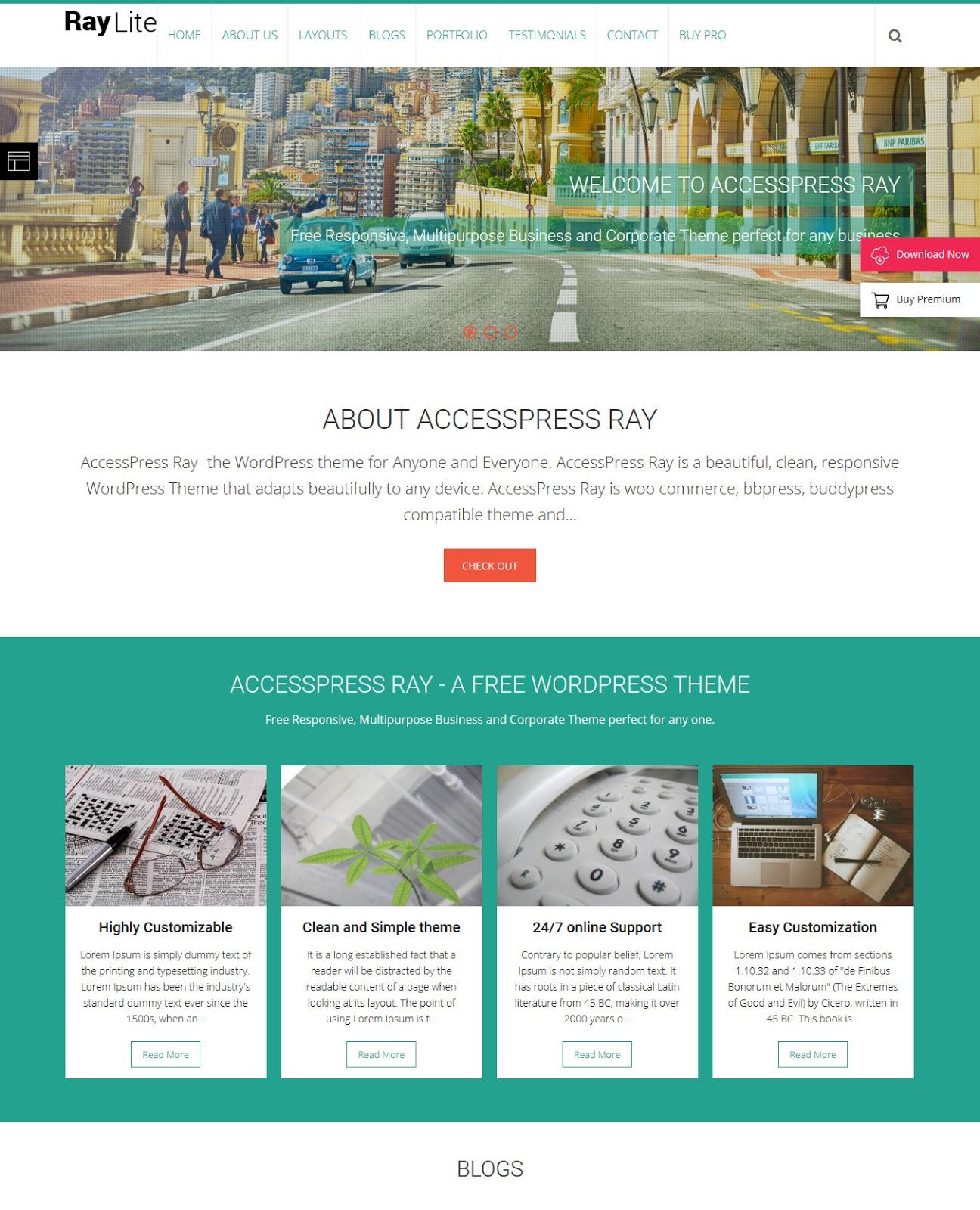 AccessPress Ray