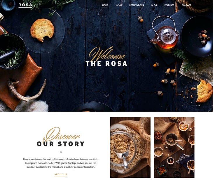 ROSA Free WordPress Theme