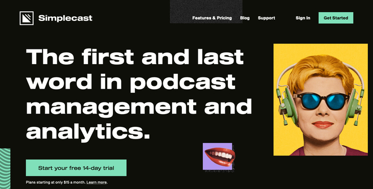 Simplecast best podcast hosting flatform