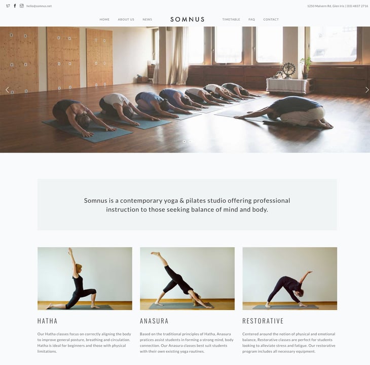 Somnus WordPress Theme