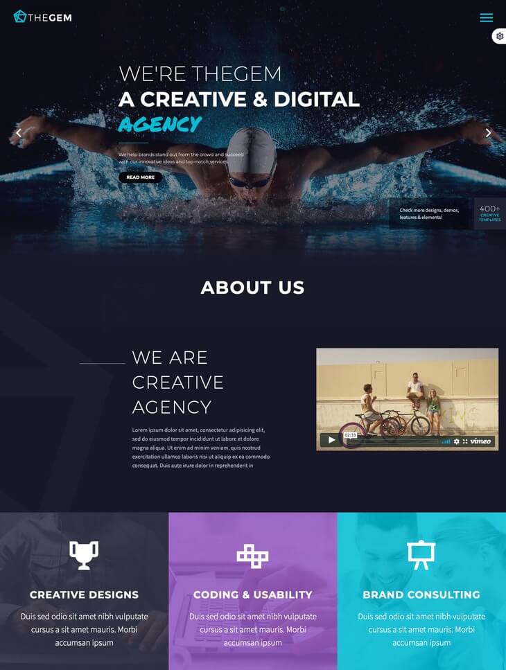 The Gem WordPress Theme