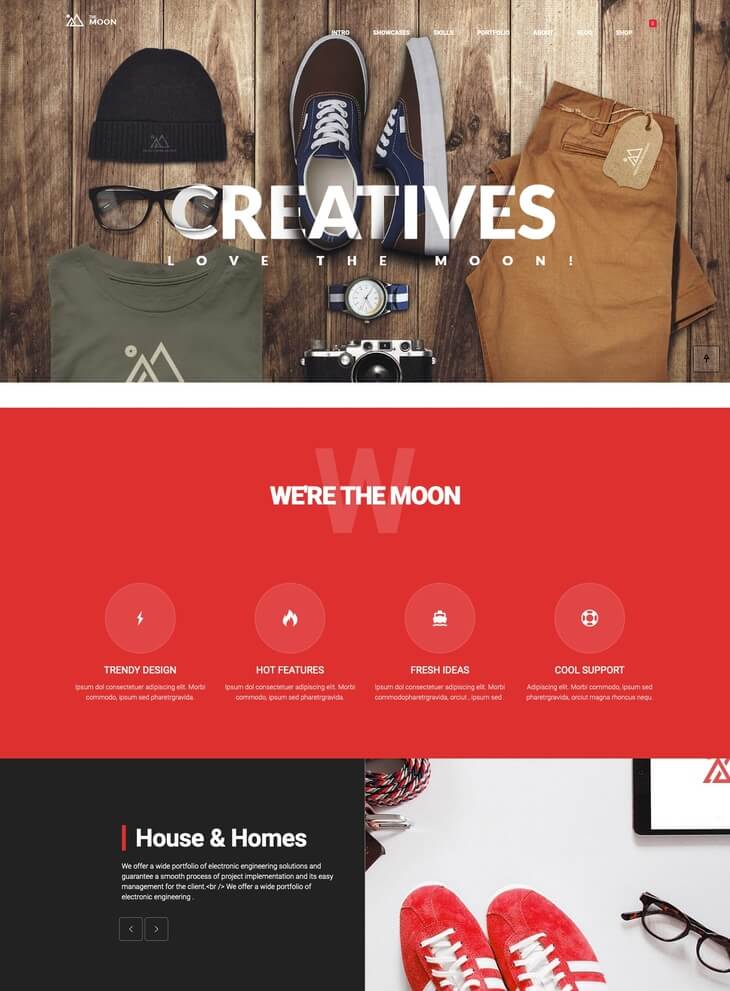 The Moon WordPress Theme