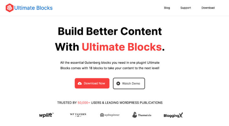 Ultimate Blocks Plugin