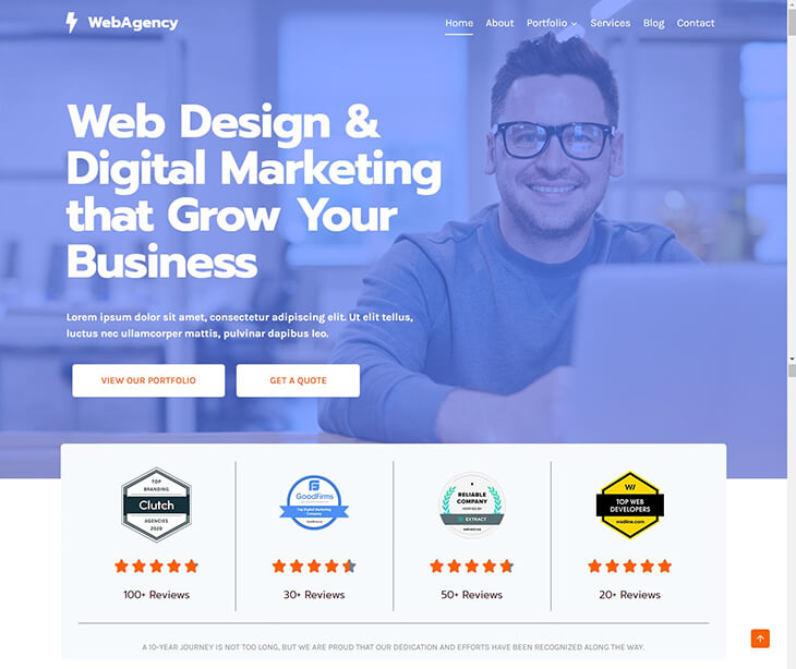 Web Agency WordPress theme