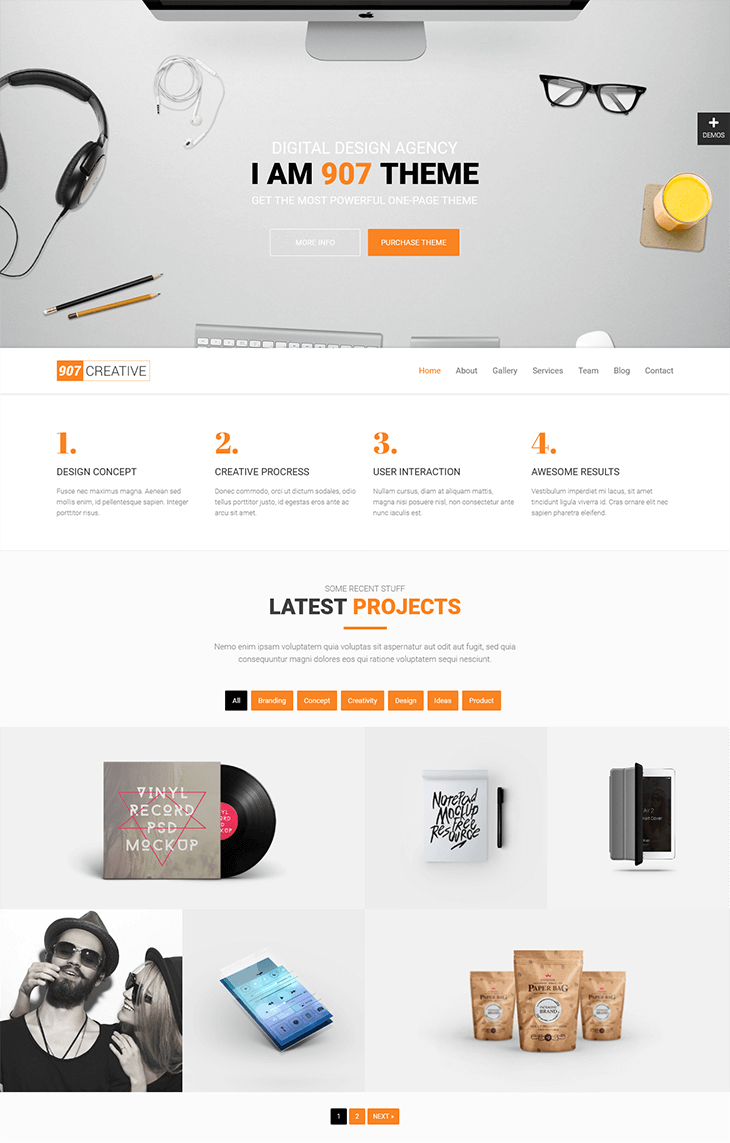 907 WordPress Theme