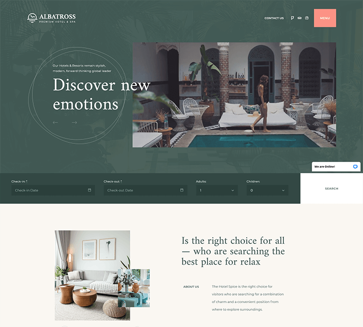 Albatross WordPress Theme