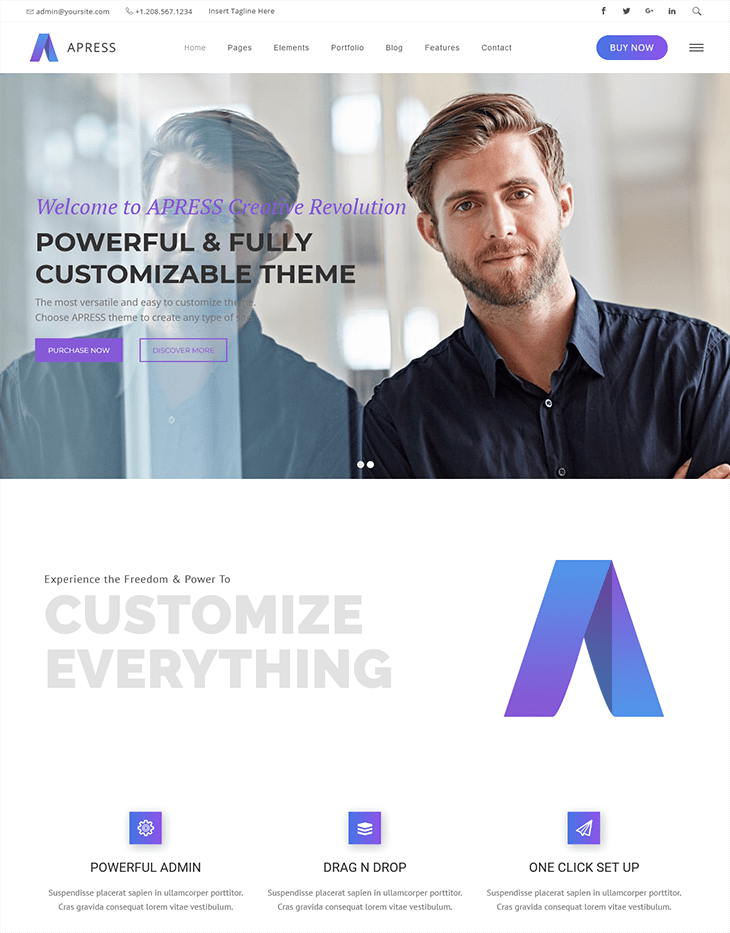 APRESS Corporate Theme