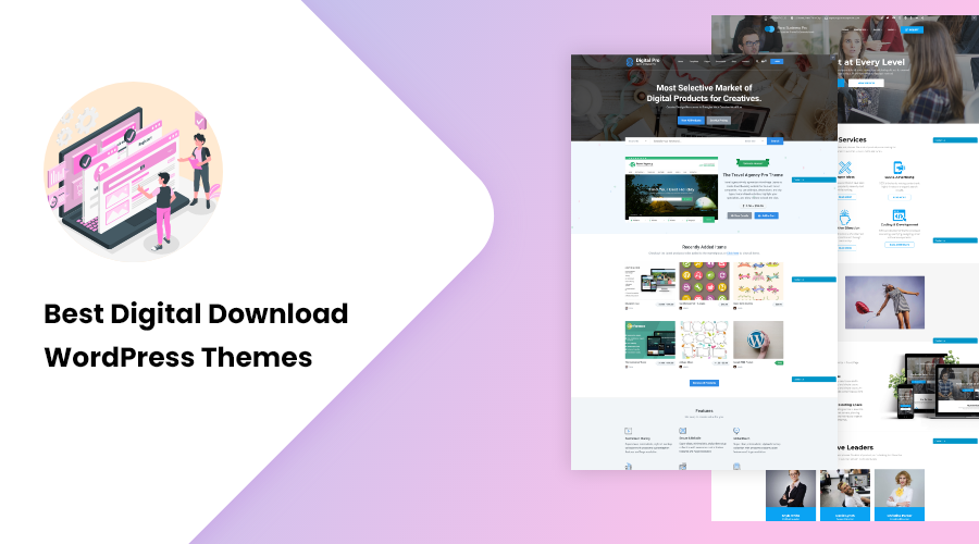 Best Digital Download WordPress themes