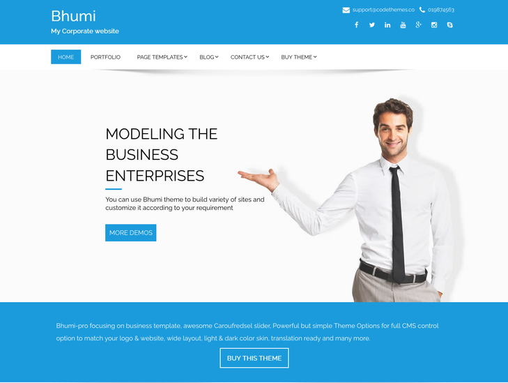 Bhumi Lite WordPress Theme