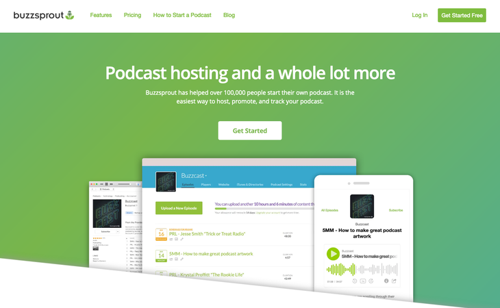 Buzzsprout Podcast Hosting, Promotion Analytics