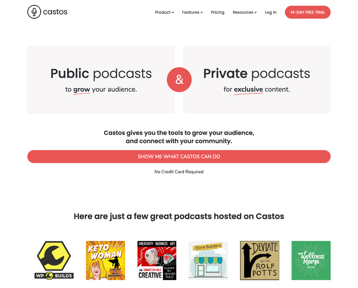 Castos Podcast Hosting Analytics