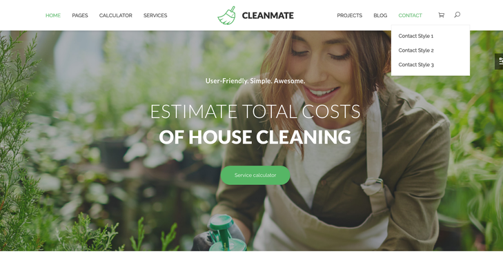 CleanMate Cleaning Service WordPress Theme