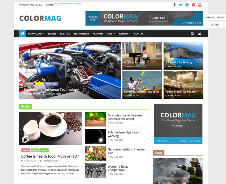 ColorMag WordPress Theme