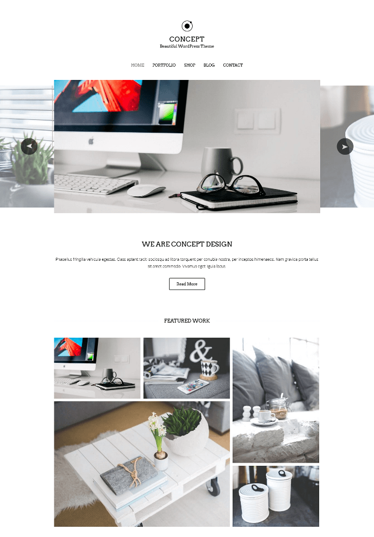 Concept WordPress Theme