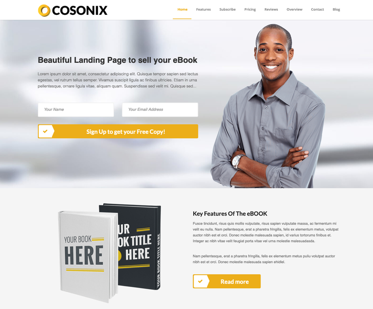 Cosonix WordPress Theme