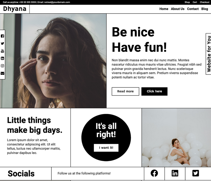 Dhyana WordPress Theme