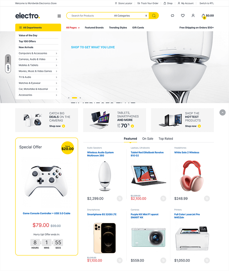 Electro WooCommerce Theme