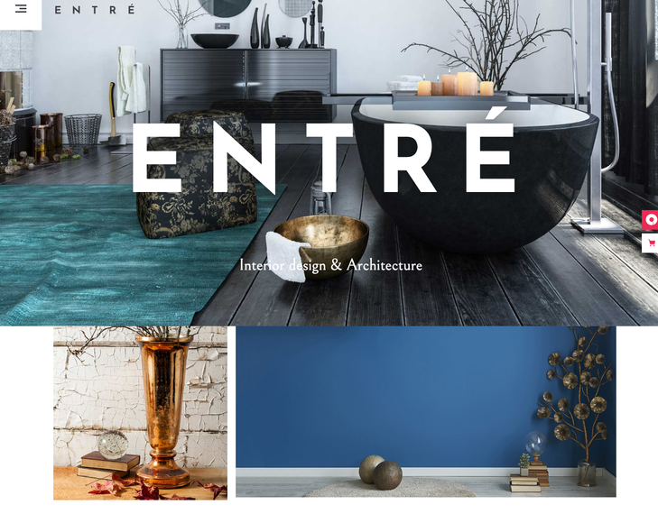 Entre Architecture Interior WordPress Theme