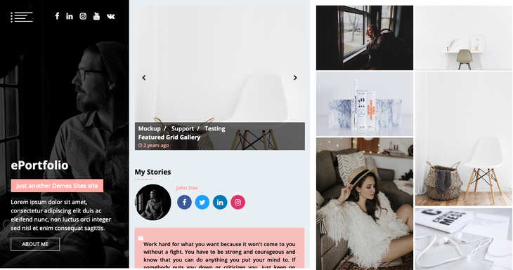 ePortfolio WordPress Theme