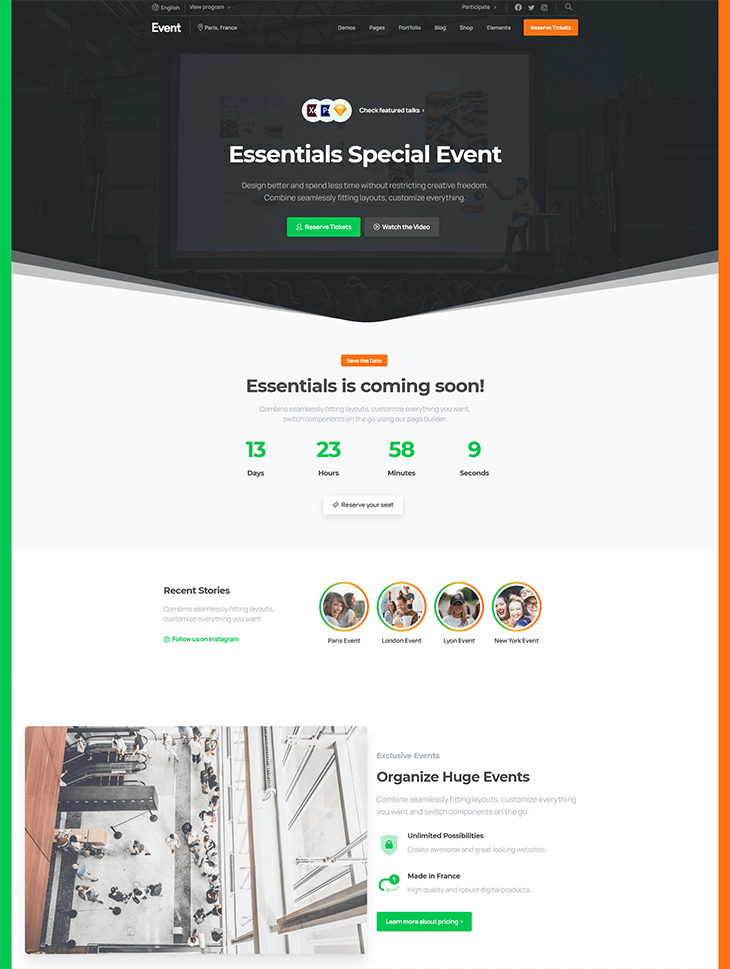 Essentials WordPress Theme