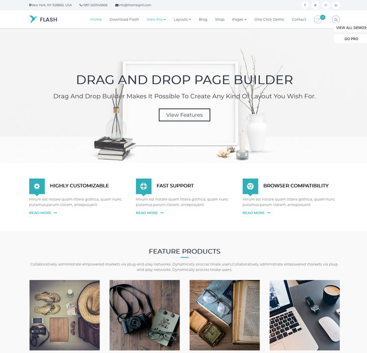 Flash MultiPurpose WordPress Theme