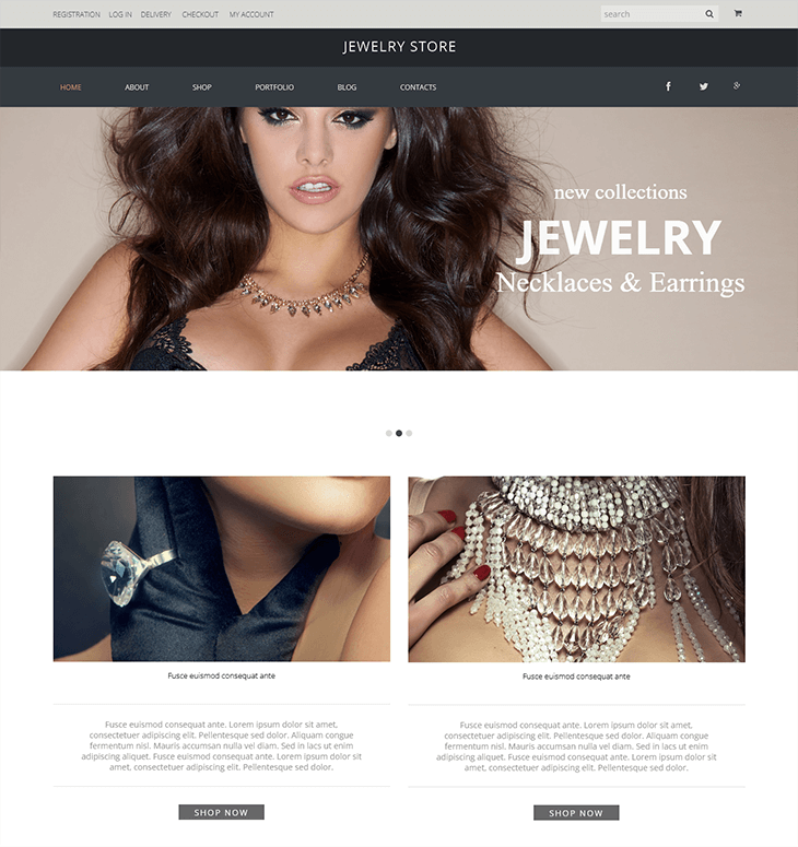 Free jewelery pieces Theme