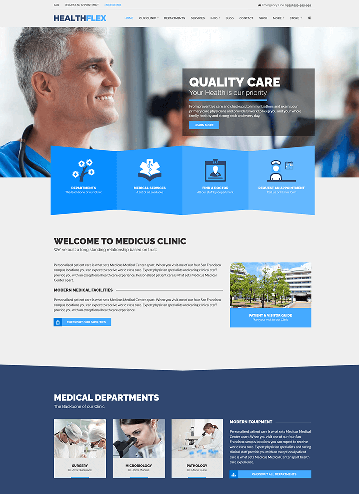 HEALTHFLEX WordPress Theme