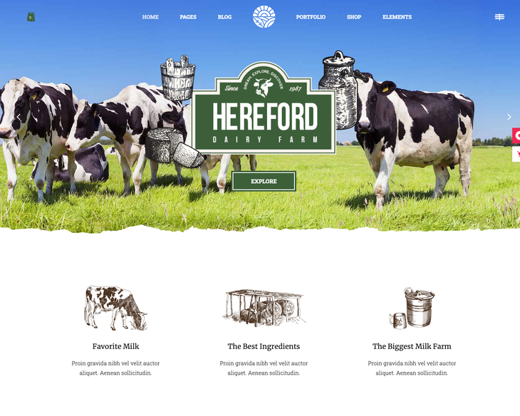 Hereford WordPress Theme