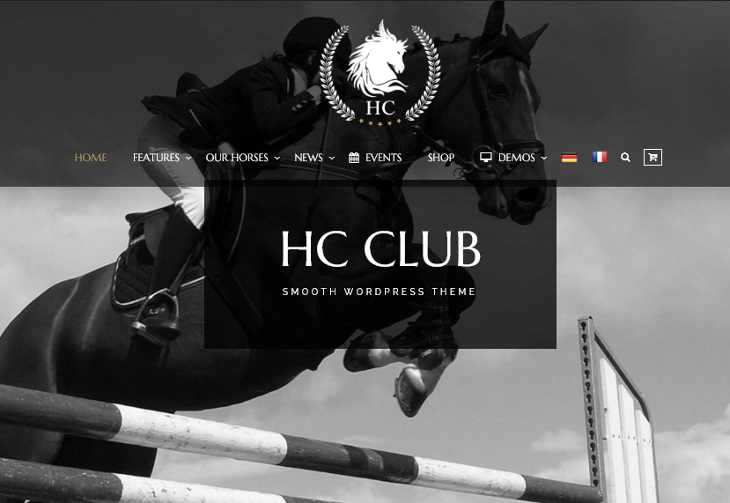 Horse Club WordPress Theme