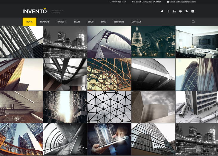 Invento WordPress Theme