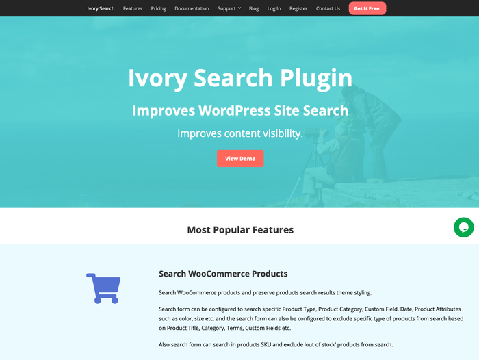 Ivory Search WordPress Search Plugin