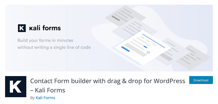 Kali Forms WordPress Plugin