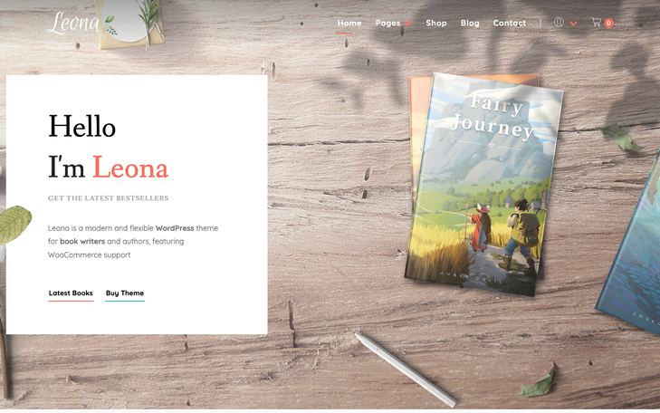 Leona WordPress Theme