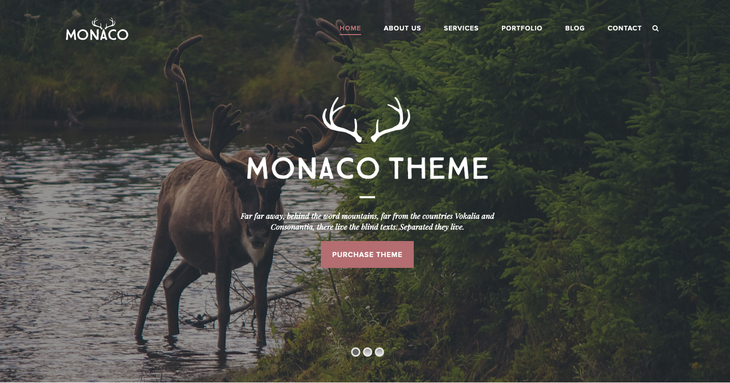 Monaco WordPress Theme