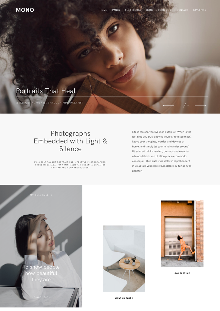 Mono WordPress Theme